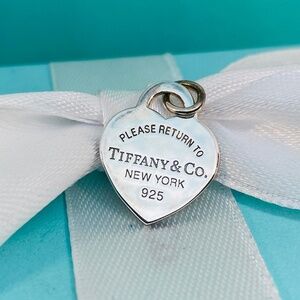 Tiffany & Co. Small Return to Tiffany® Heart Charm – Sterling Silver 925